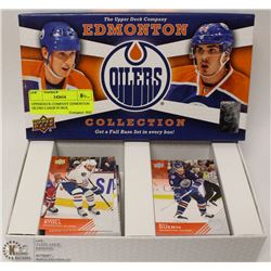 UPPERDECK COMPANY EDMONTON OILERS CARDS IN BOX