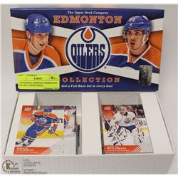 UPPERDECK COMPANY EDMONTON OILERS CARDS IN BOX
