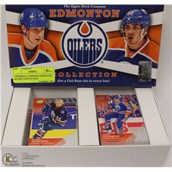 UPPERDECK COMPANY EDMONTON OILERS CARDS IN BOX