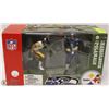 Image 1 : NFL FOOTBALL FIGURINES INCL. MATT HASSELBECK &