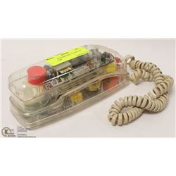 VINTAGE EVERSONIC CLEAR SEE THROUGH