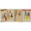 Image 1 : 73) LOT OF 4 VINTAGE PATTERNS