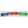 Image 1 : LOT OF THREE LIGHT UP PARTY GLASSES