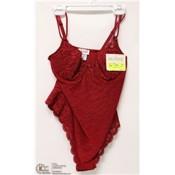 NEW ARIANNE RED LACE TEDDY SIZE SMALL