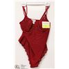 Image 1 : NEW ARIANNE RED LACE TEDDY SIZE SMALL