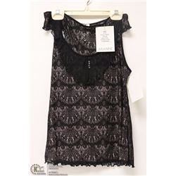 NEW ARIANNE BLACK & LACE CAMISOLE  & PANTY SET