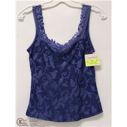 NEW ARIANNE BLUE "ANDREA" DESIGNER CAMISOLE SMALL
