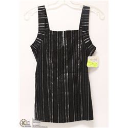 NEW ARIANNE BLACK DRESS TOP  SIZE SMALL