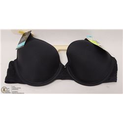 VAN ELLE  34C BLACK T-SHIRT  BRA. SLEEK SMOOTH