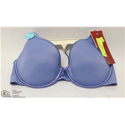 VAN ELLE  34D BLUE T-SHIRT MICROFIBER  BRA