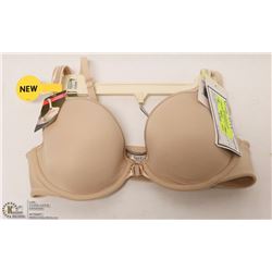 VAN ELLE 34B BEIGE  MICROFIBER MODERN COVERAGE BRA