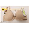 Image 1 : VAN ELLE 34B BEIGE  MICROFIBER MODERN COVERAGE BRA