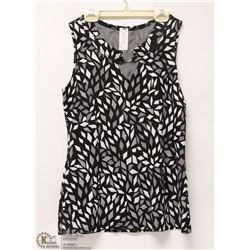 NEW ARIANNE DRESS TANK TOP WITH METAL NECKLINE