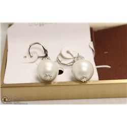 LA COTTON FAUX PEARL EARRINGS