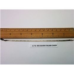 #23 - ITALIAN SILVER HERRINGBONE BRACELET