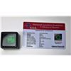 Image 1 : #6 - SQUARE CUT  NATURAL EMERALD