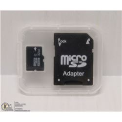 NEW 32GB MICRO SD CARD WITH ADAPTOR