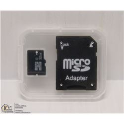 NEW 32GB MICRO SD CARD WITH ADAPTOR