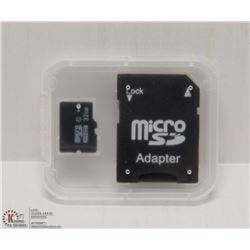 NEW 32GB MICRO SD CARD WITH ADAPTOR
