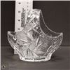 Image 1 : PINWHEEL CRYSTAL BASKET STYLE DISH
