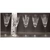 Image 1 : PINWHEEL CRYSTAL 5PC CHAMPAGNE GLASS SET