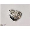 Image 1 : #23-STERLING SILVER CUBIC ZIRCONIA HEART
