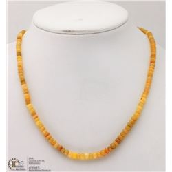 #39-STERLING SILVER OPAL NECKLACE