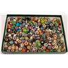 Image 1 : BOX OF 200+ PANDORA STYLE GLASS & METAL BEADS