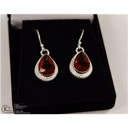 126-GOLDEN CITRINE GEMSTONE EARRINGS