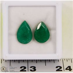 6- NATURAL GREEN EMERALD 13.5CT