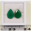 Image 1 : 6- NATURAL GREEN EMERALD 13.5CT