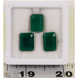 14-NATURAL GREEN EMERALD 17CT