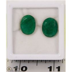 4- NATURAL GREEN EMERALD 14.5CT