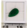 Image 1 : 11-NATURAL GREEN EMERALD 11CT