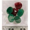 Image 1 : 45-NATURAL EMERALD & RUBY 105CT