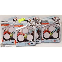 LOT OF 7 DISNEY INFINITY BASE PROTECTORS