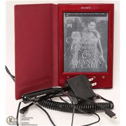 SONY EREADER WITH 12V/110V CHARGERS