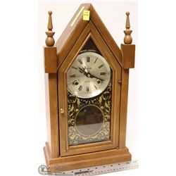 VINTAGE VERITAS 31 DAY REGULATOR CHIME CLOCK WITH