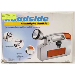 NEW ROADSIDE FLASHLIGHT TOOLKIT 26PCS