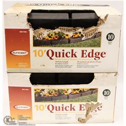 TWO BOXES OF SUNCAST 10' QUICK EDGE (USA)