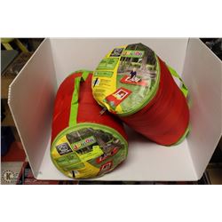 PAIR OF JUNIOR KIDS SLEEPING BAGS
