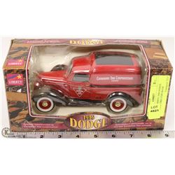 DIECAST LIBERTY 1936 DODGE CANADIAN TIRE COIN BANK