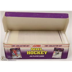 1991 SCORE NHL HOCKEY CARDS IN THE ORIGINAL BOX