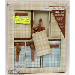 NEW TRAVEL PASSPORT HOLDERS SET