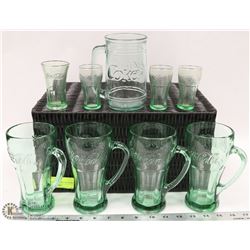 COCA-COLA MUGS AND SHOTS