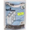 Image 1 : GALAXY 3PACK OF V-NECK UNDERSHIRTS ,SIZE LARGE