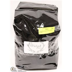 2 BAGS OF 5LB WICKED COFFEE BEANS