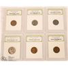 Image 1 : OLD US CASED COIN COLLECTION