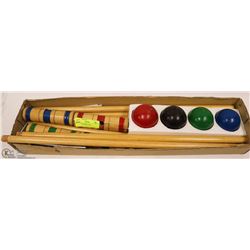 4 PLAYER CROQUET SET