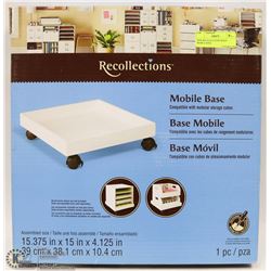 NEW RECOLLECTIONS WHITE MOBILE BASE